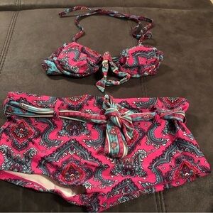 Aqua Rose Two Piece Swimsuit
